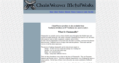 Desktop Screenshot of chainweavers.katuu.com